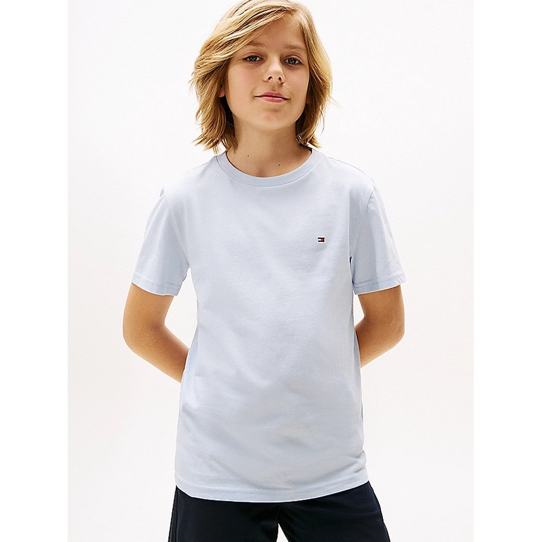 Tommy Hilfiger 2 Pack T-Shirt Bambino Breezy Blue/Blue Spell - UB0UB00310-05F