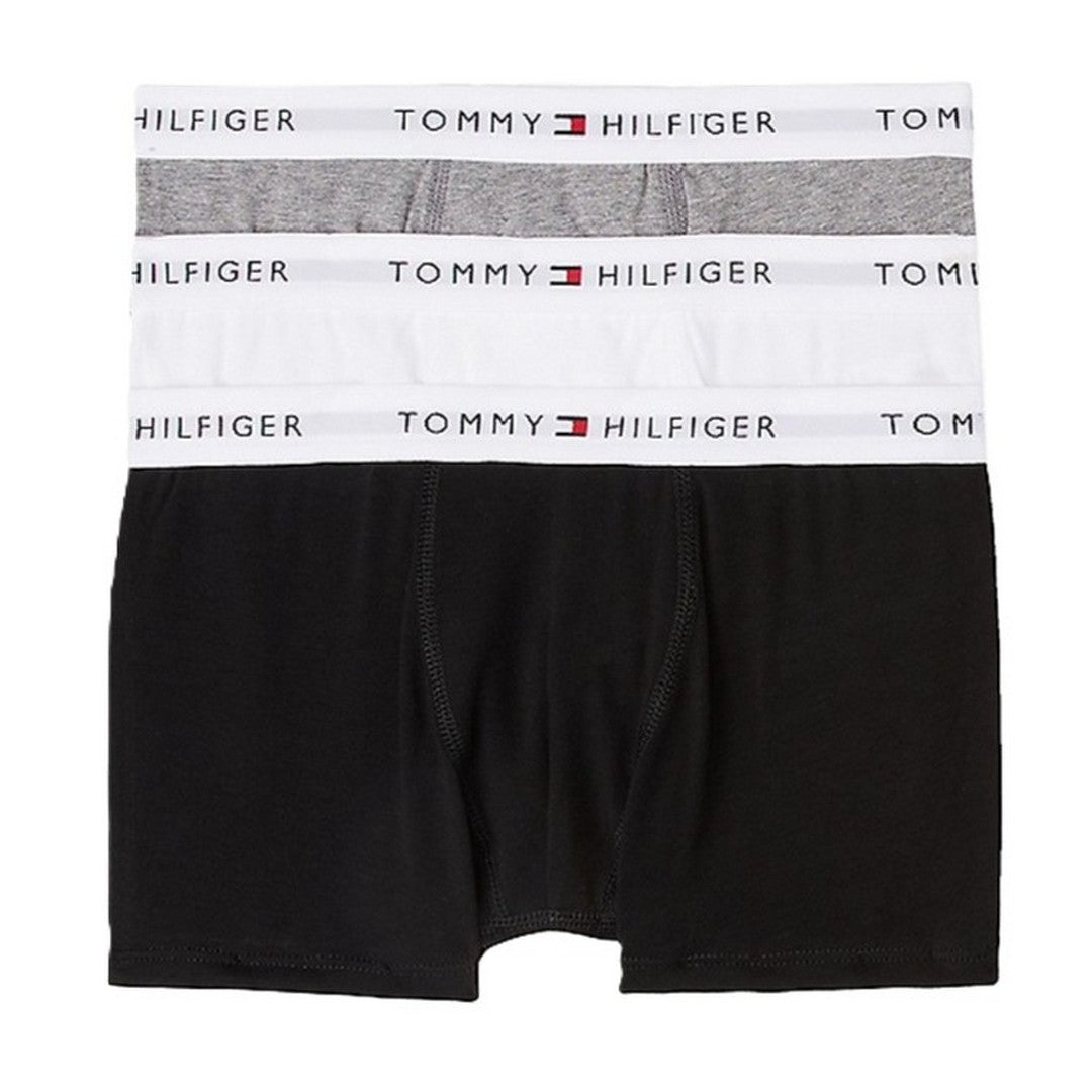 Tommy Hilfiger 3 Pack Boxer Bambino White/Gry Htr/Black - UB0UB00573-0XH