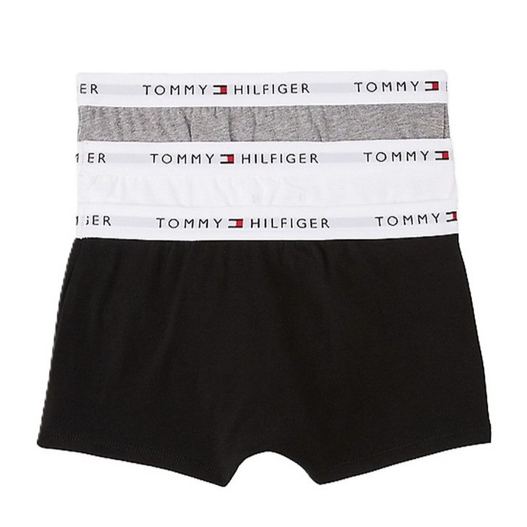 Tommy Hilfiger 3 Pack Boxer Bambino White/Gry Htr/Black - UB0UB00573-0XH