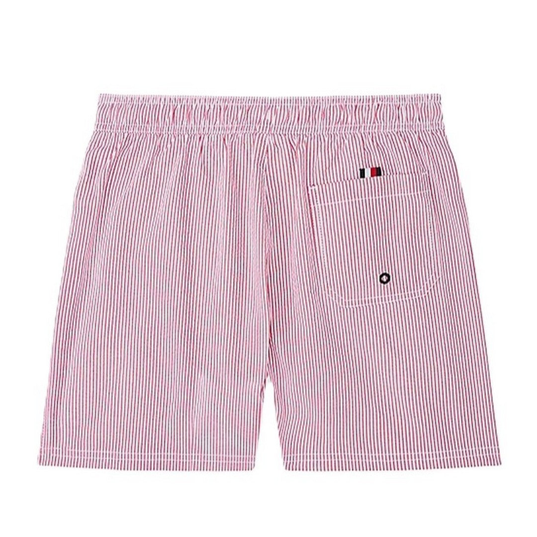 Tommy Hilfiger Pantaloncino Mare Bambino Ithaca White Medium Red - UB0UB00580-0K