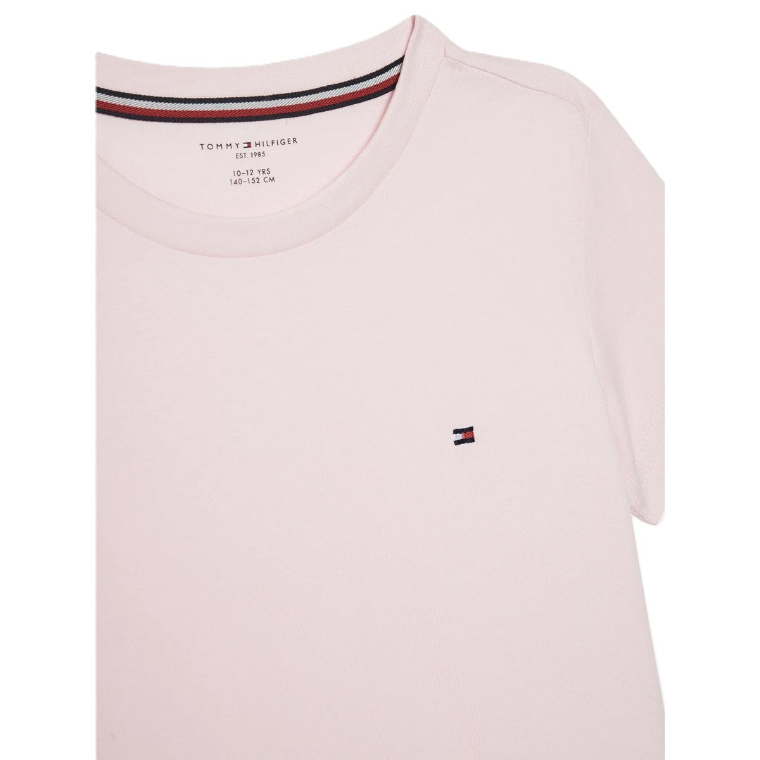 Tommy Hilfiger 2 Pack T-Shirt Bambina Foggy Pink/Light Grey Htr - UG0UG00307-0R8