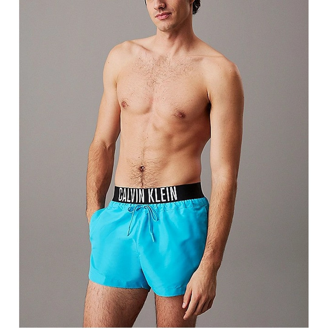 Calvin Klein Beachwear Pantaloncino Mare Corto Uomo - KM0KM01094-CVJ