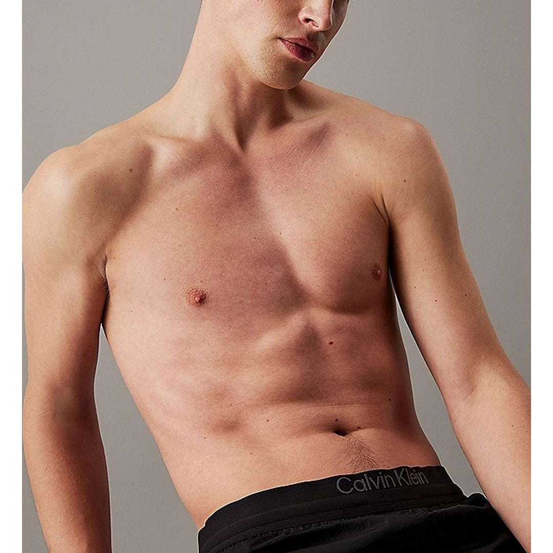 Calvin Klein Beachwear Pantaloncino Mare Corto Uomo - KM0KM01105-BEH