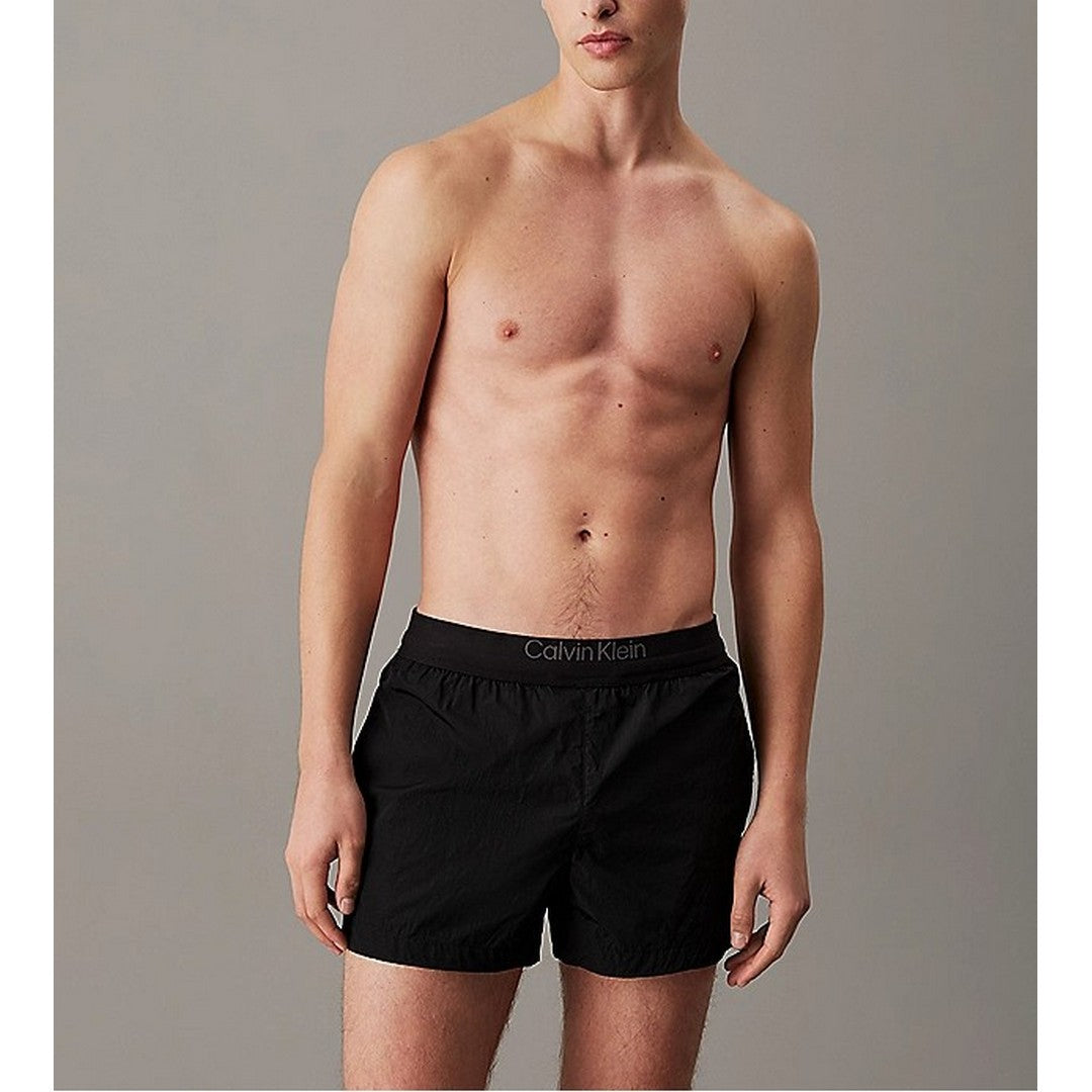Calvin Klein Beachwear Pantaloncino Mare Corto Uomo - KM0KM01105-BEH