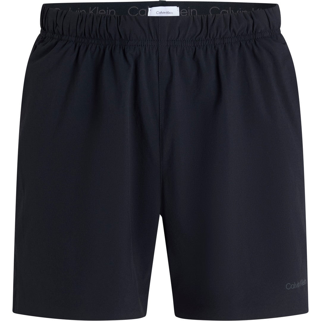 Calvin Klein Beachwear Pantaloncino Mare Medio Uomo nero - KM0KM01118-BEH