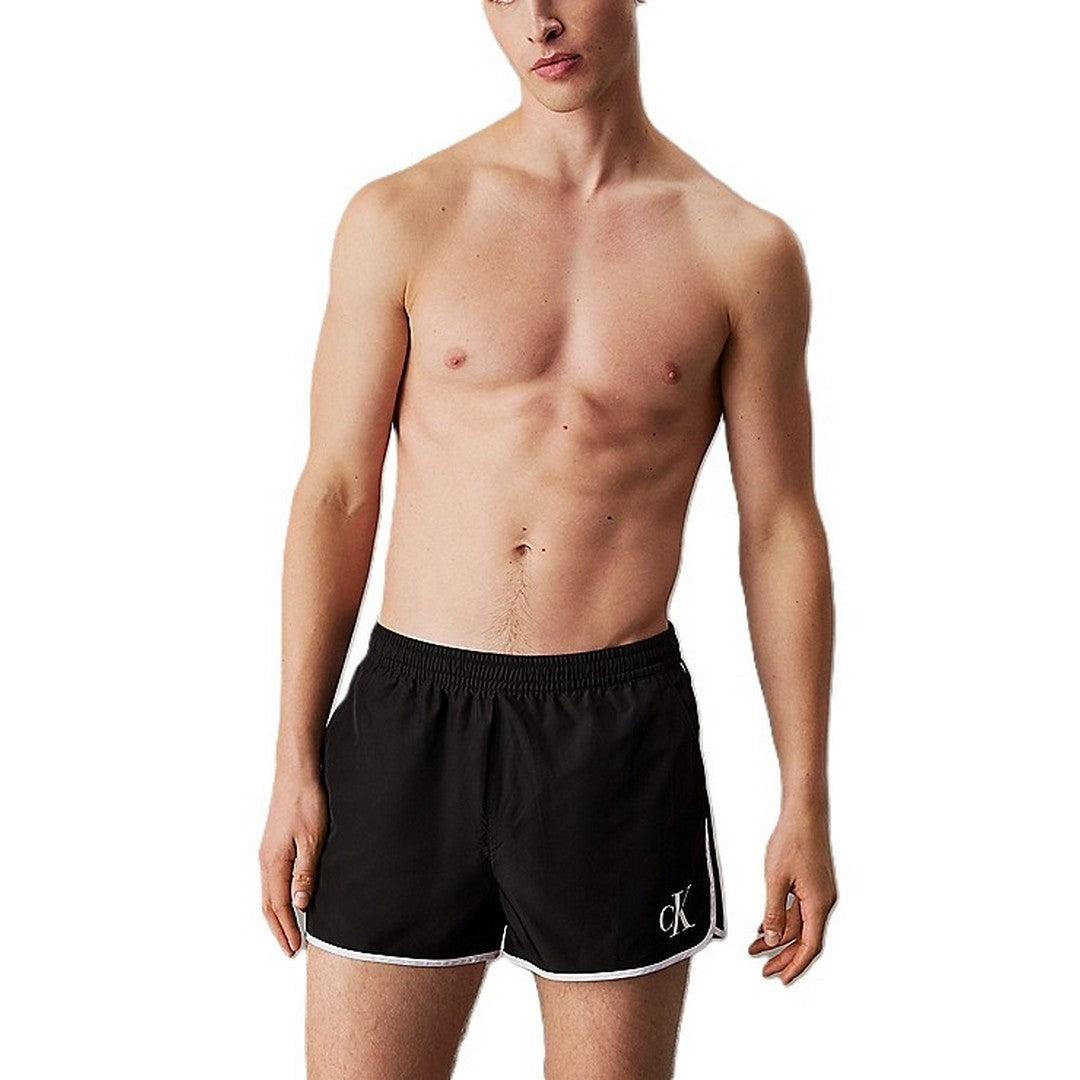Calvin Klein Beachwear Pantaloncino Mare Corto Uomo - KM0KM01119-BEH