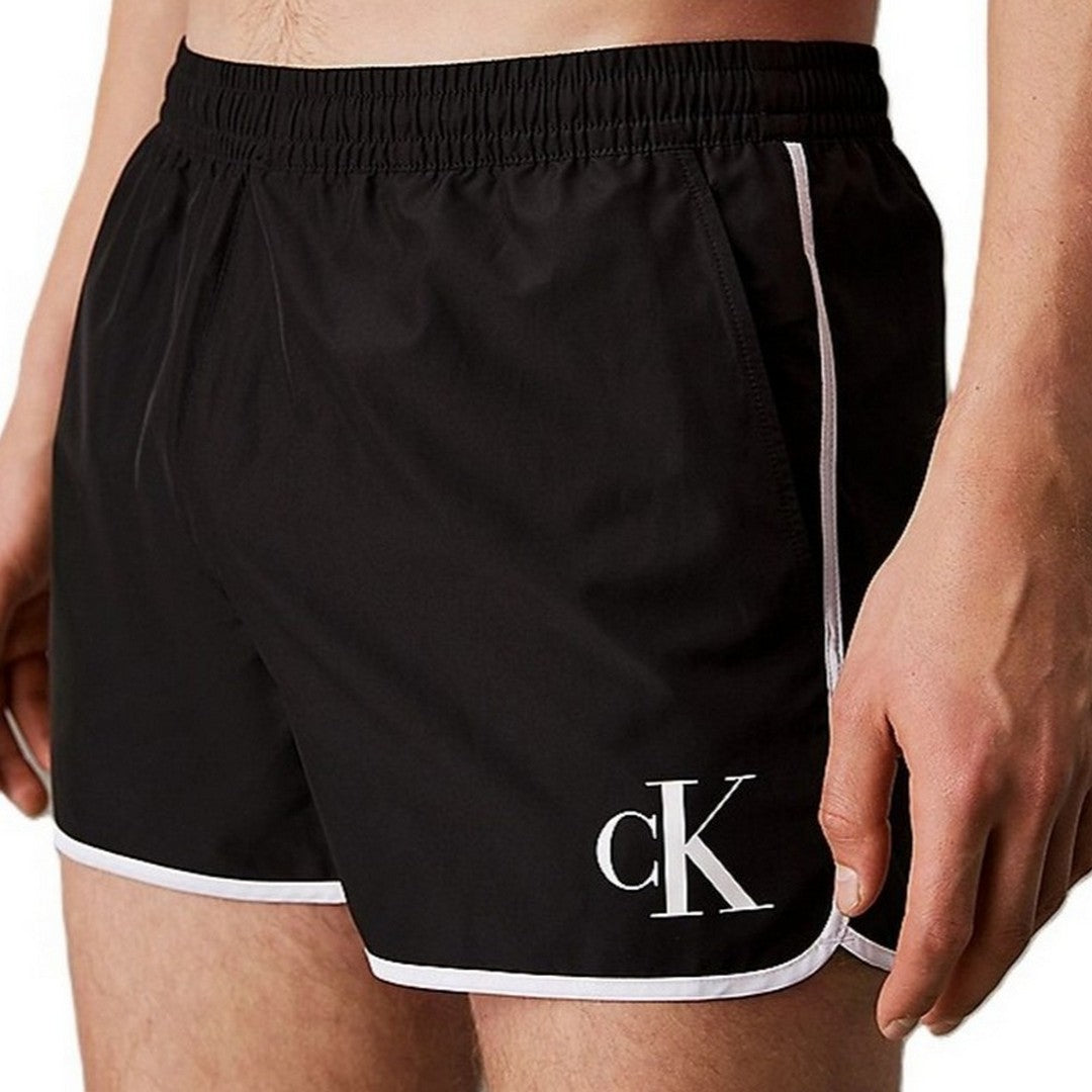 Calvin Klein Beachwear Pantaloncino Mare Corto Uomo - KM0KM01119-BEH