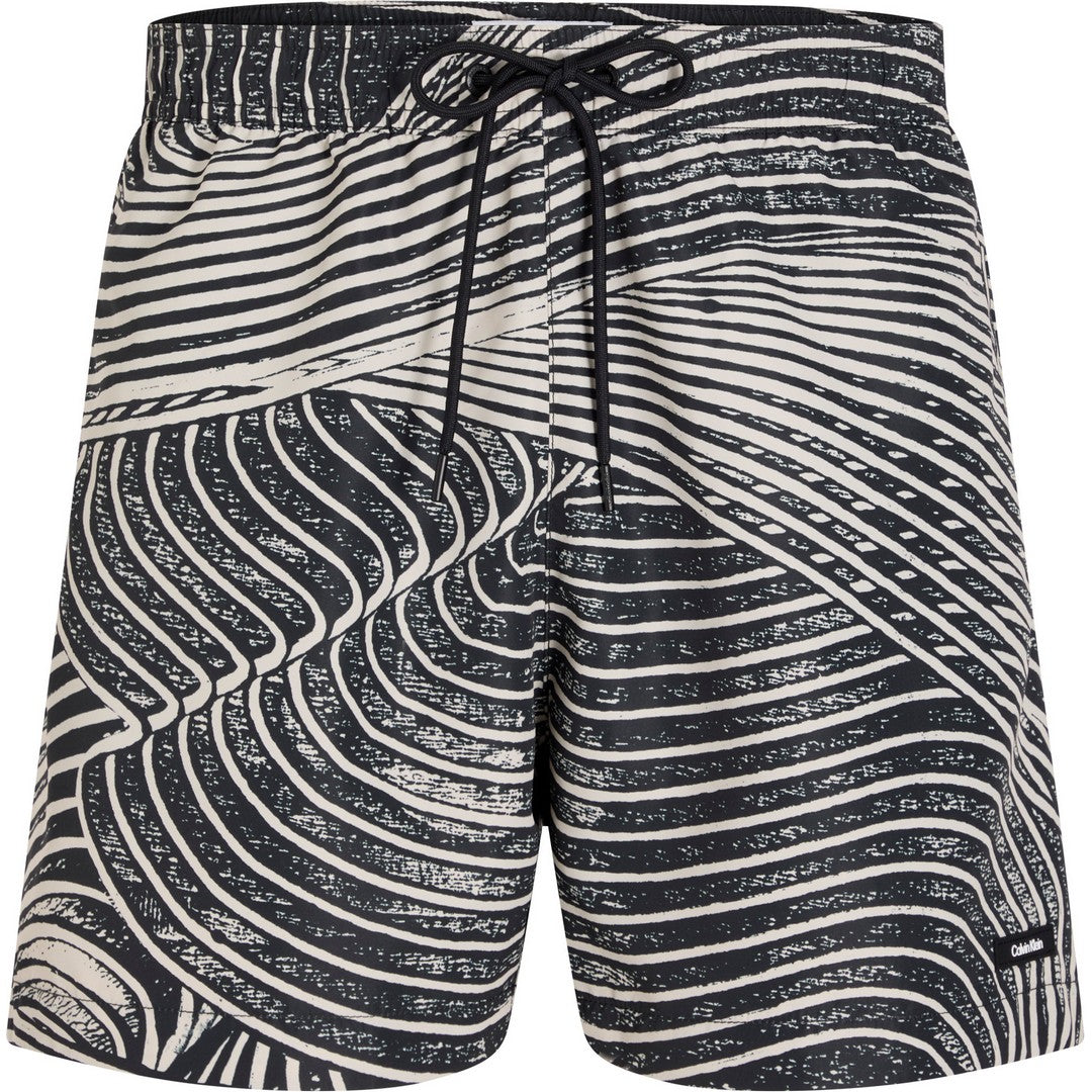 Calvin Klein Beachwear Pantaloncino Mare Medio Uomo - KM0KM01173-0GL