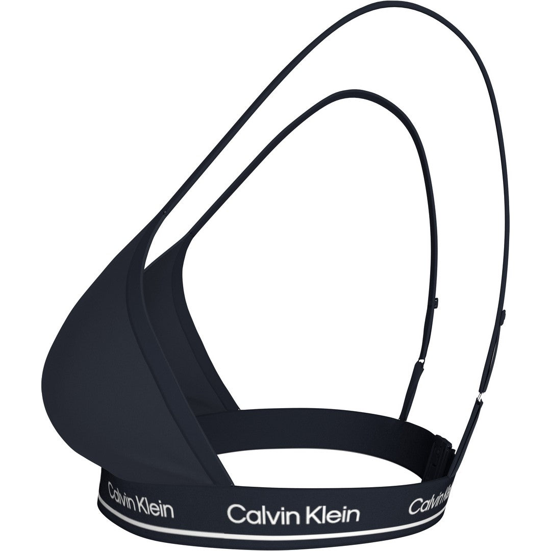 Calvin Klein Beachwear Top Bikini Triangolo Donna blu - KW0KW02424-CEF