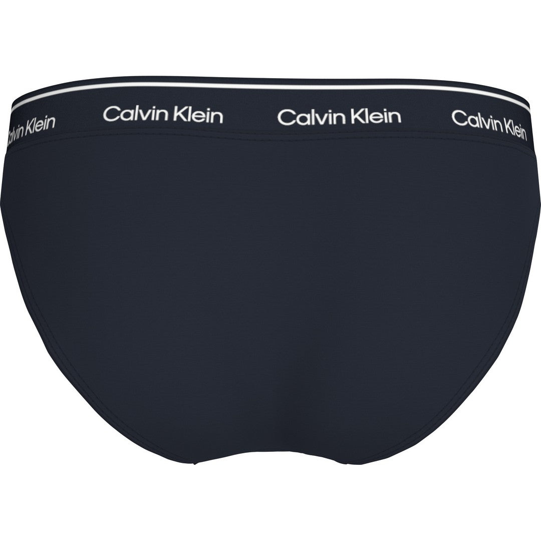 Calvin Klein Beachwear Slip Bikini Donna blu - KW0KW02428-CEF