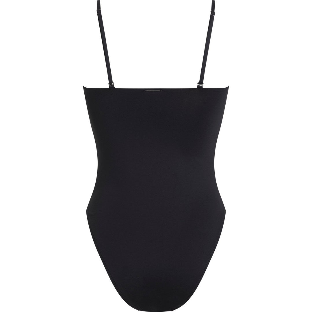 Calvin Klein Beachwear Costume Intero Bandeau Donna - KW0KW02709-BEH