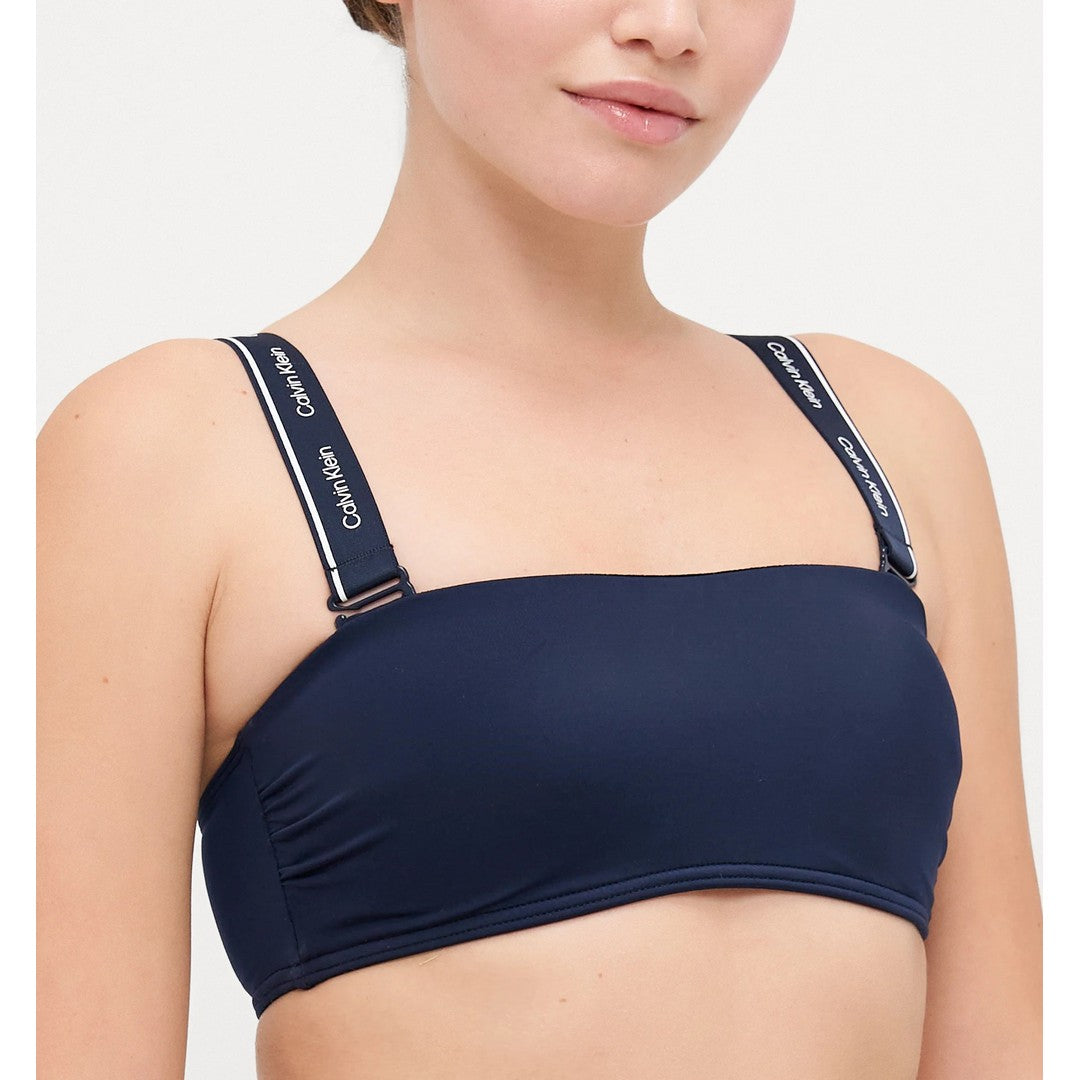 Calvin Klein Beachwear Top Bikini Bandeau Donna - KW0KW02731-CEF