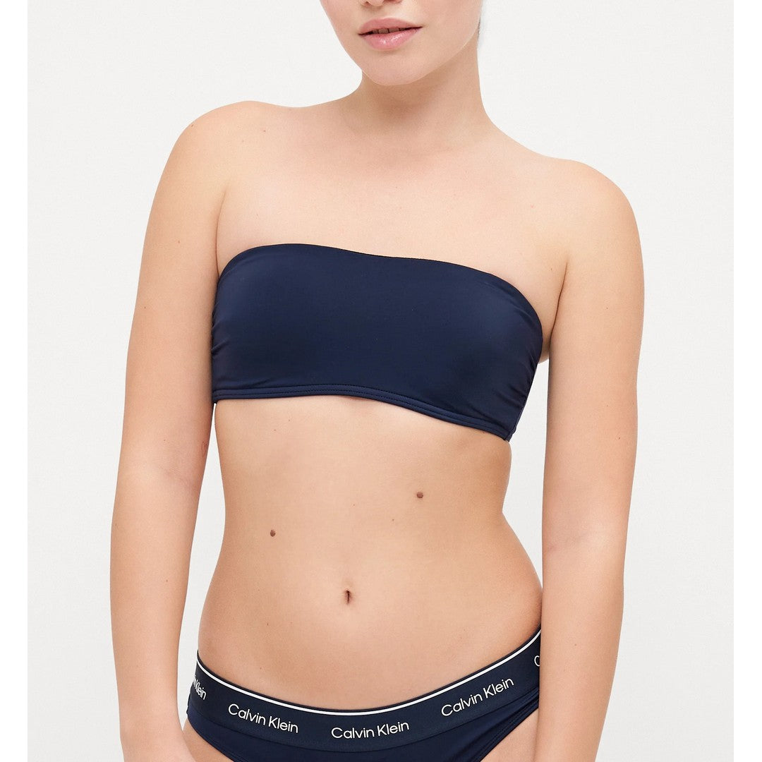 Calvin Klein Beachwear Top Bikini Bandeau Donna - KW0KW02731-CEF