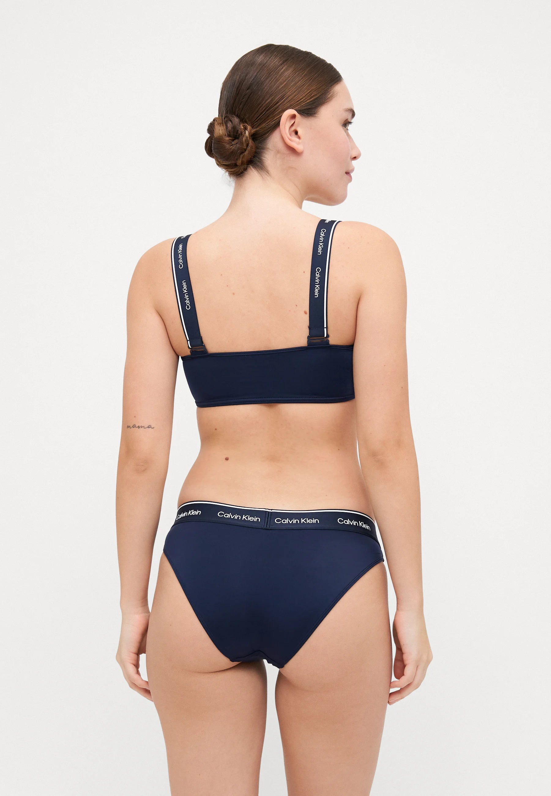 Calvin Klein Beachwear Top Bikini Bandeau Donna - KW0KW02731-CEF