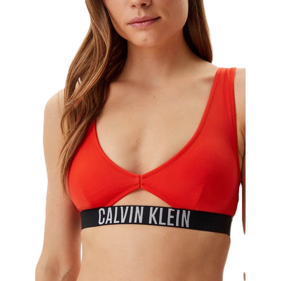 Calvin Klein Beachwear Top Bikini Bralette Donna - KW0KW02745-XM8