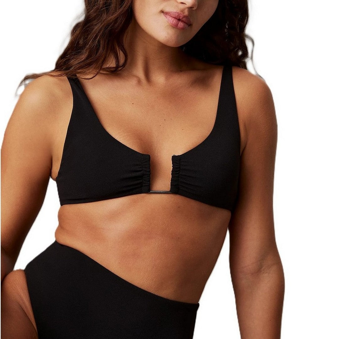 Calvin Klein Beachwear Top Bikini Triangolo Donna - KW0KW02807-BEH