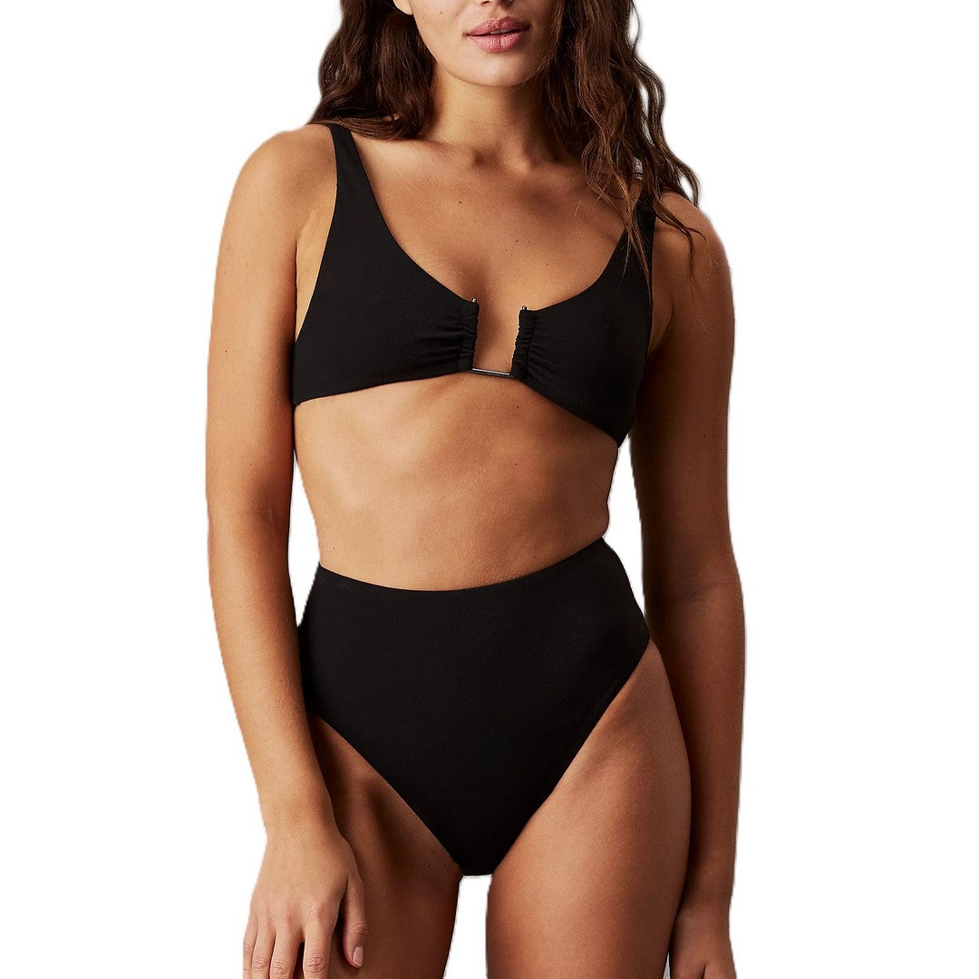 Calvin Klein Beachwear Top Bikini Triangolo Donna - KW0KW02807-BEH