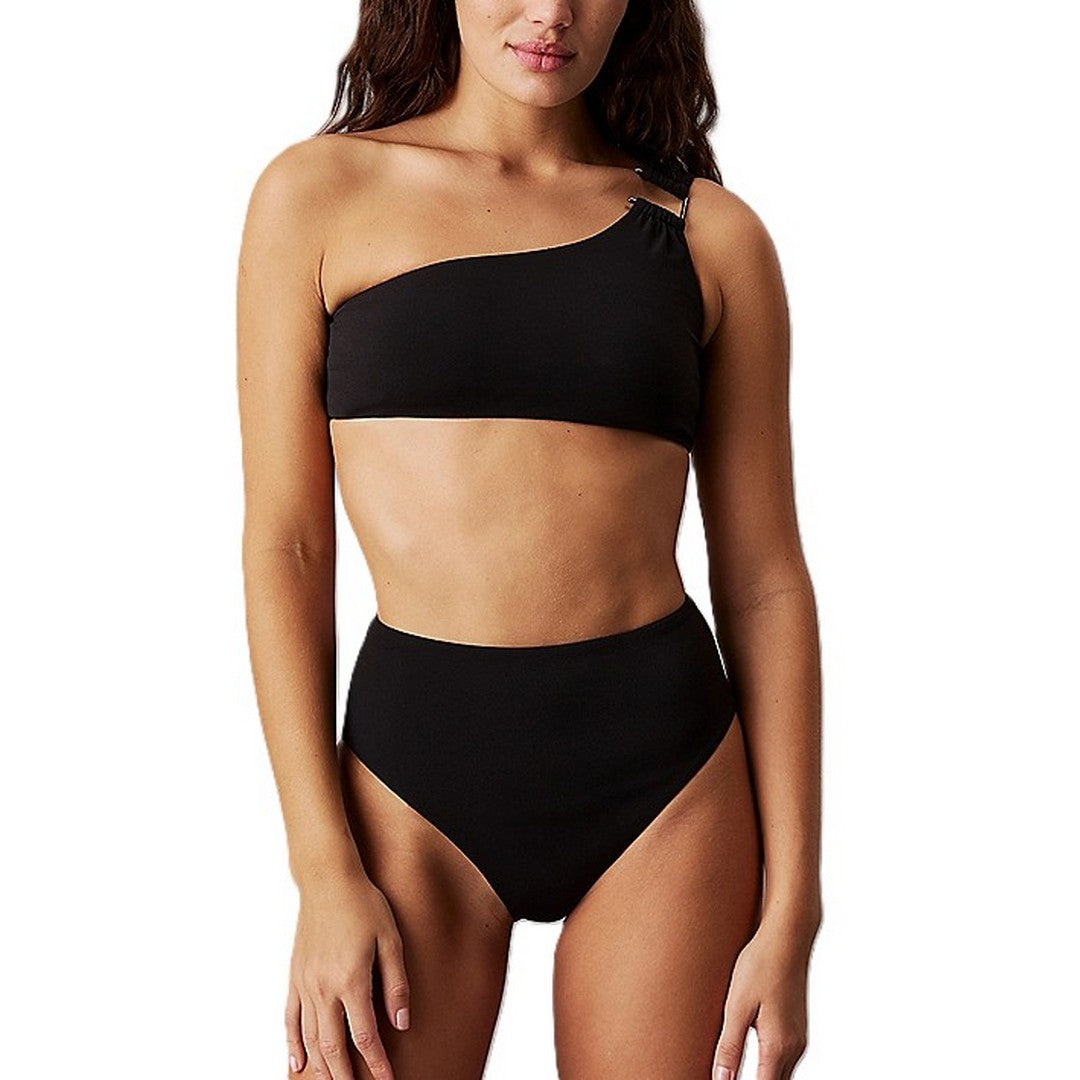 Calvin Klein Beachwear Top Bikini Bralette Monospalla Donna - KW0KW02808-BEH