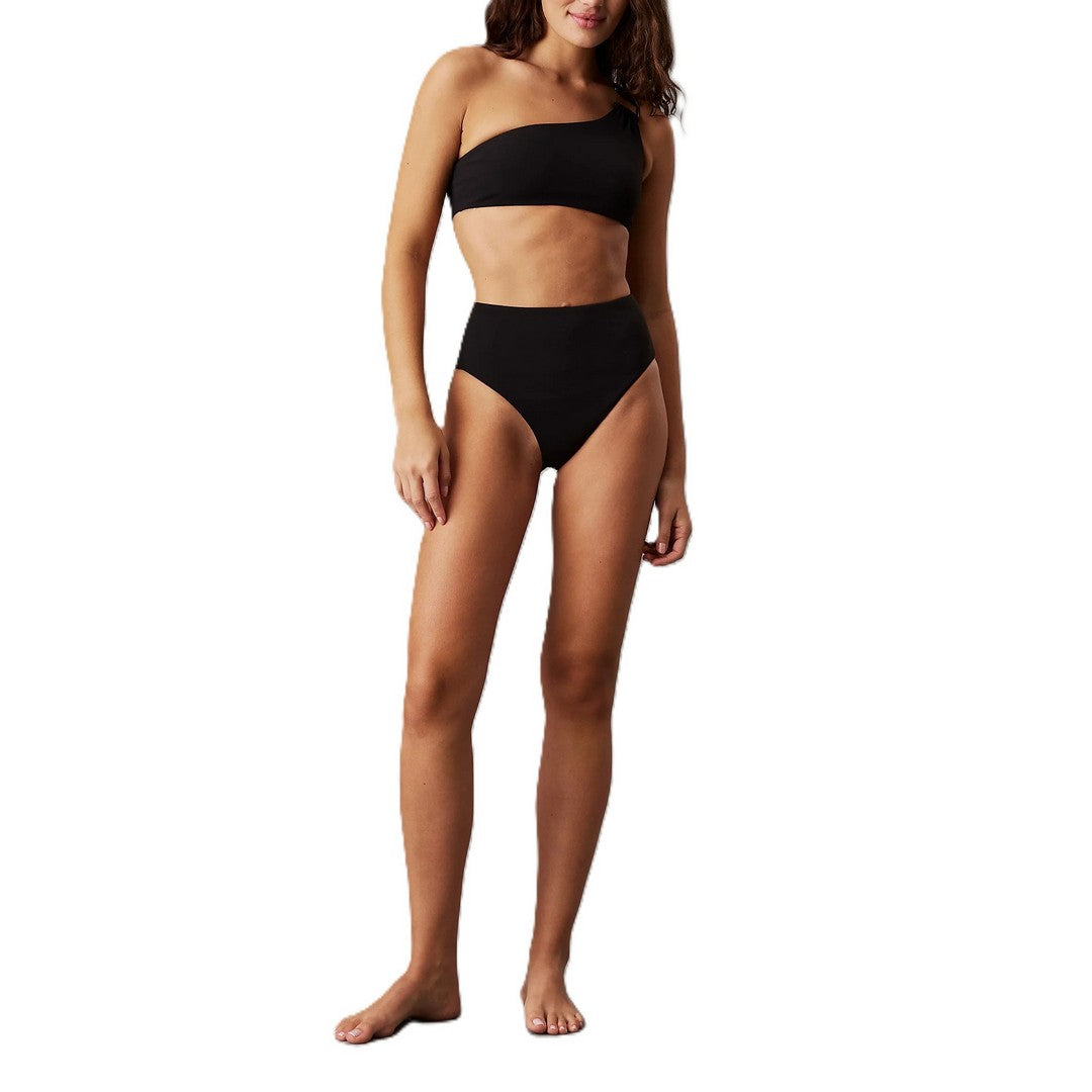 Calvin Klein Beachwear Top Bikini Bralette Monospalla Donna - KW0KW02808-BEH