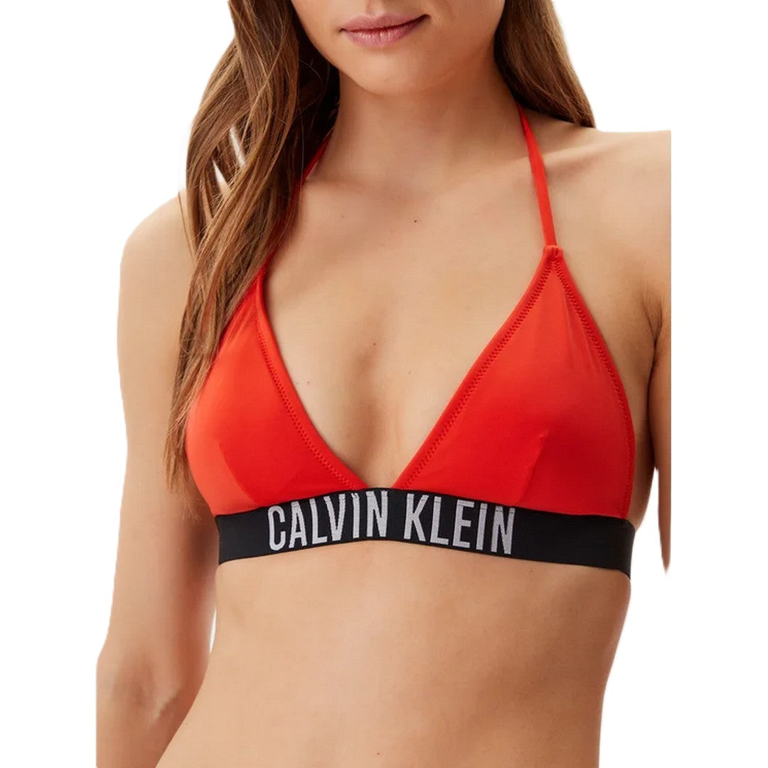 Calvin Klein Beachwear Top Bikini Triangolo Donna - KW0KW02854-XM8