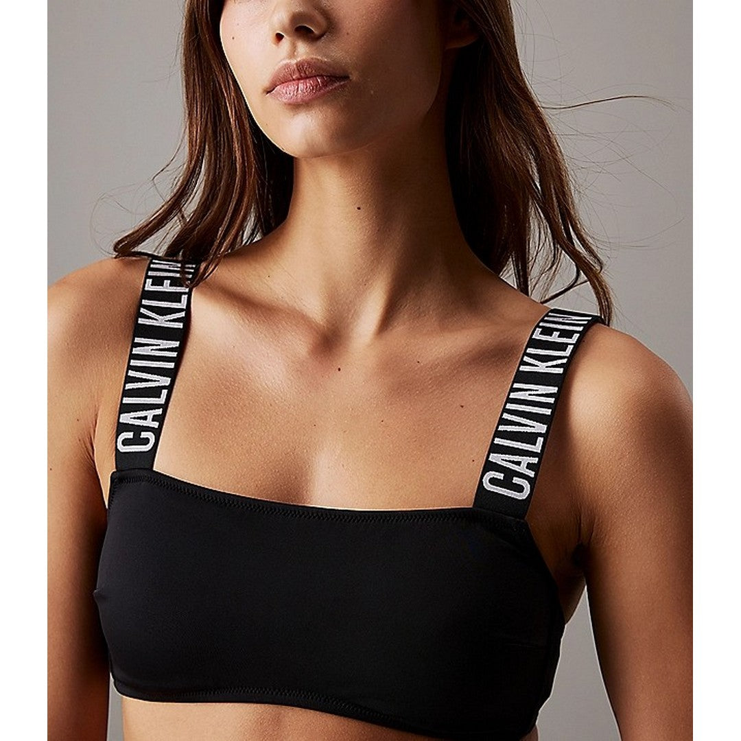 Calvin Klein Beachwear Top Bikini Bandeau Donna - KW0KW02855-BEH