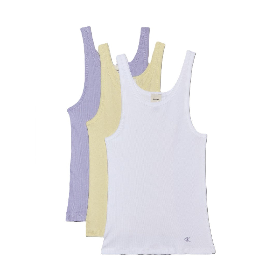 Calvin Klein 3 Pack Canotte Donna - LV00QS7493-VPZ