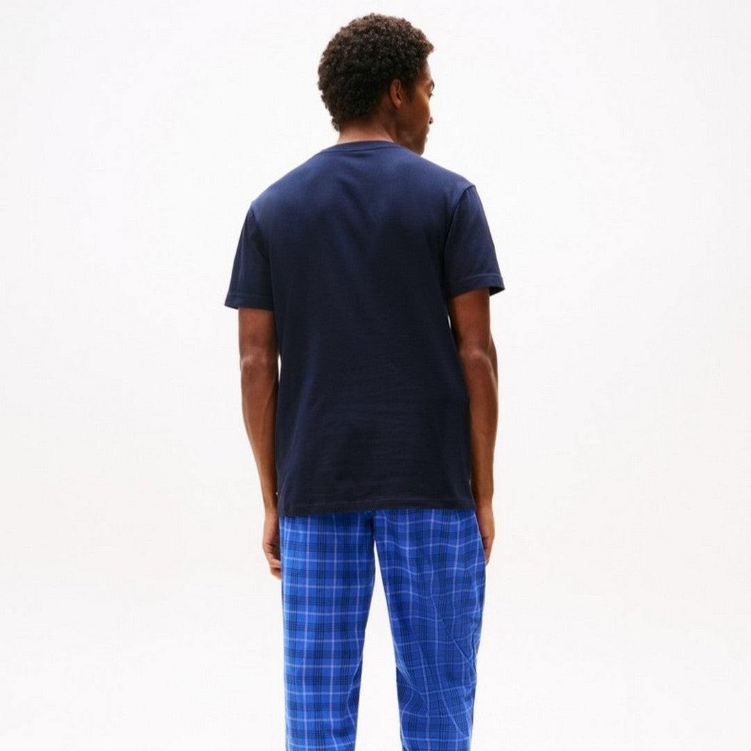 Tommy Hilfiger Beachwear T-Shirt Blu Uomo - UM0UM03362-DW5