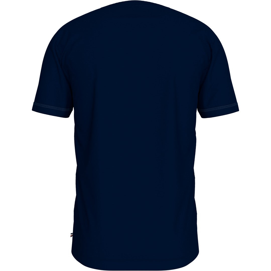 Tommy Hilfiger Beachwear T-Shirt Blu Uomo - UM0UM03362-DW5