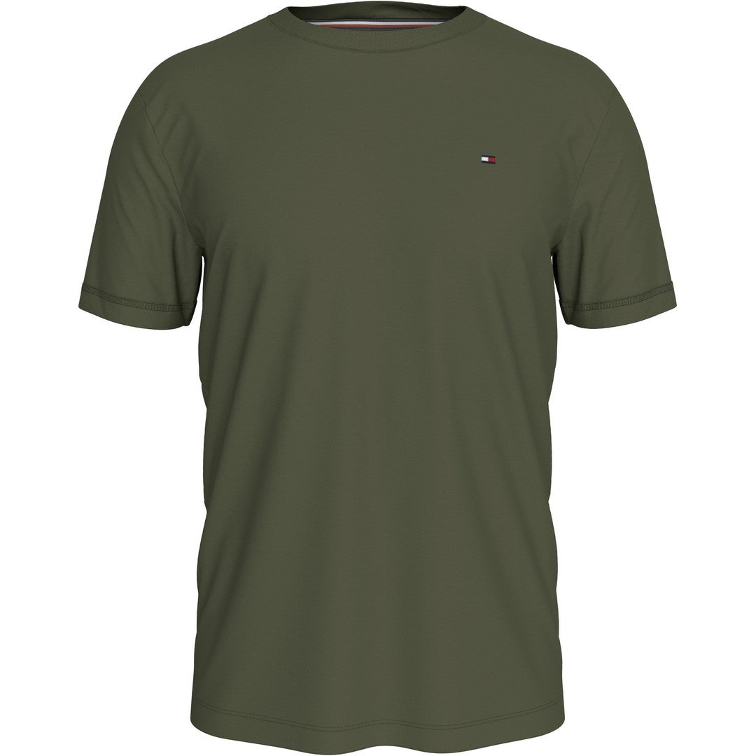 Tommy Hilfiger Beachwear T-Shirt Verde oliva Uomo - UM0UM03362-MSH