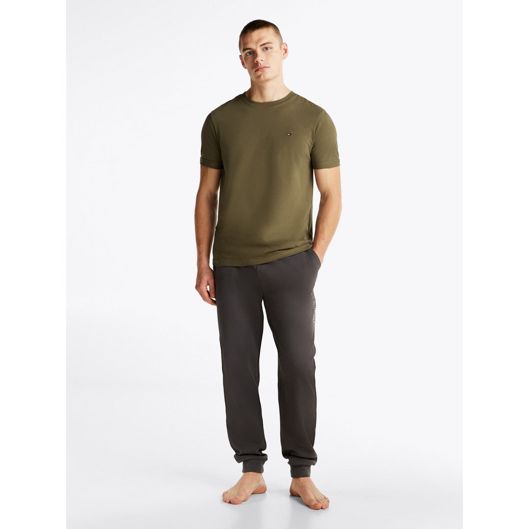 Tommy Hilfiger Beachwear T-Shirt Verde oliva Uomo - UM0UM03362-MSH