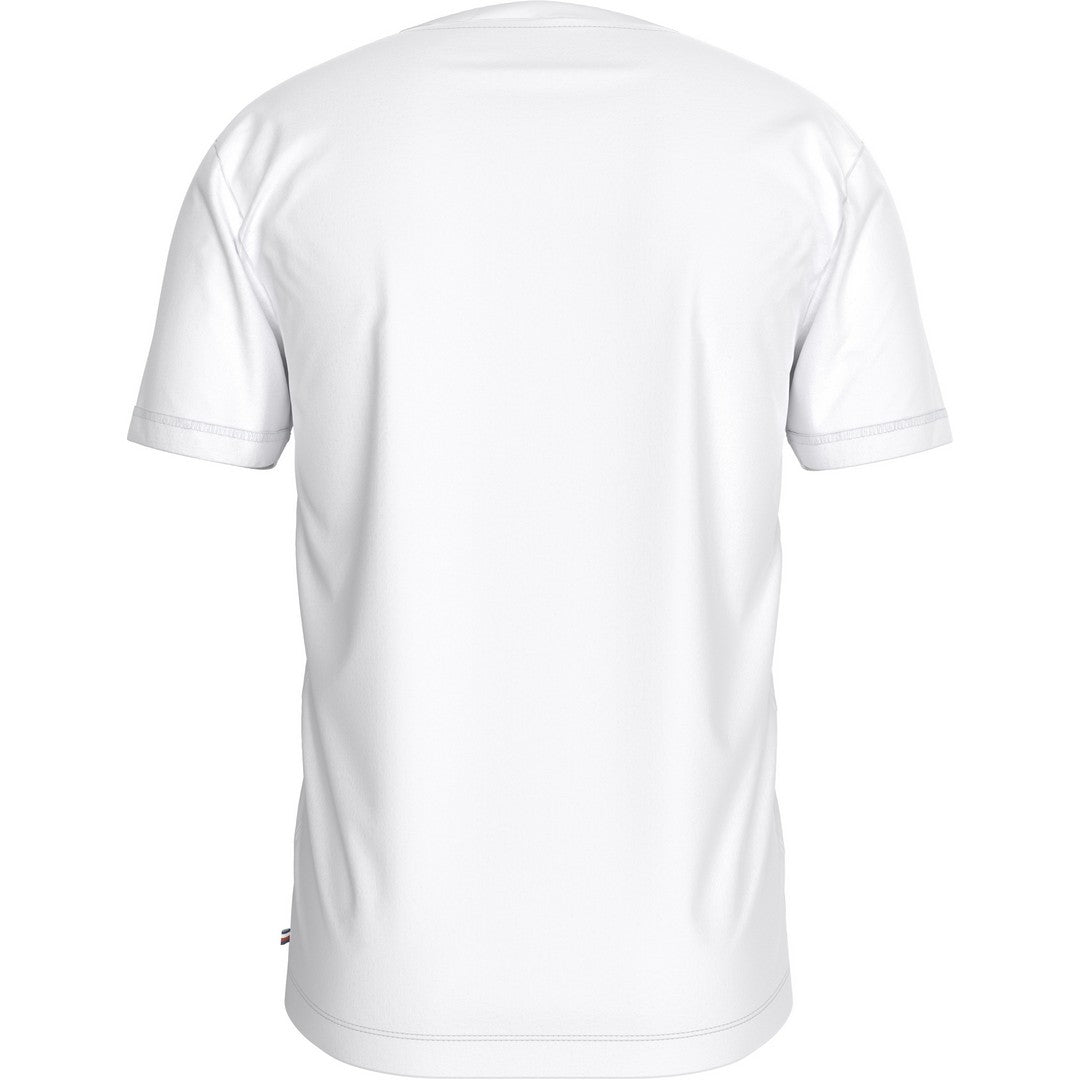 Tommy Hilfiger Beachwear T-Shirt Bianco Uomo - UM0UM03362-YBR