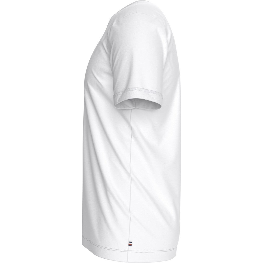 Tommy Hilfiger Beachwear T-Shirt Bianco Uomo - UM0UM03362-YBR