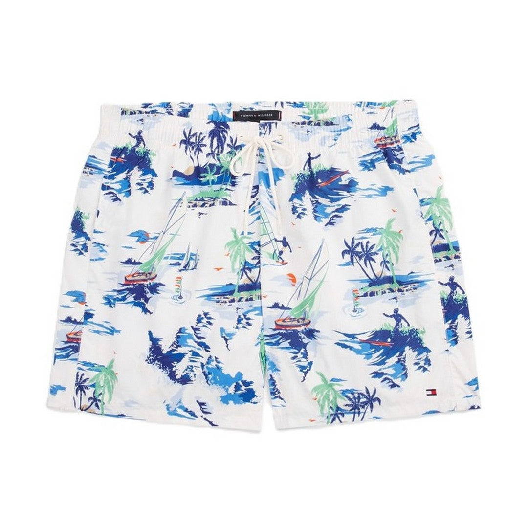 Tommy Hilfiger Beachwear Pantaloncino Mare Medio Uomo - UM0UM03491-0K7