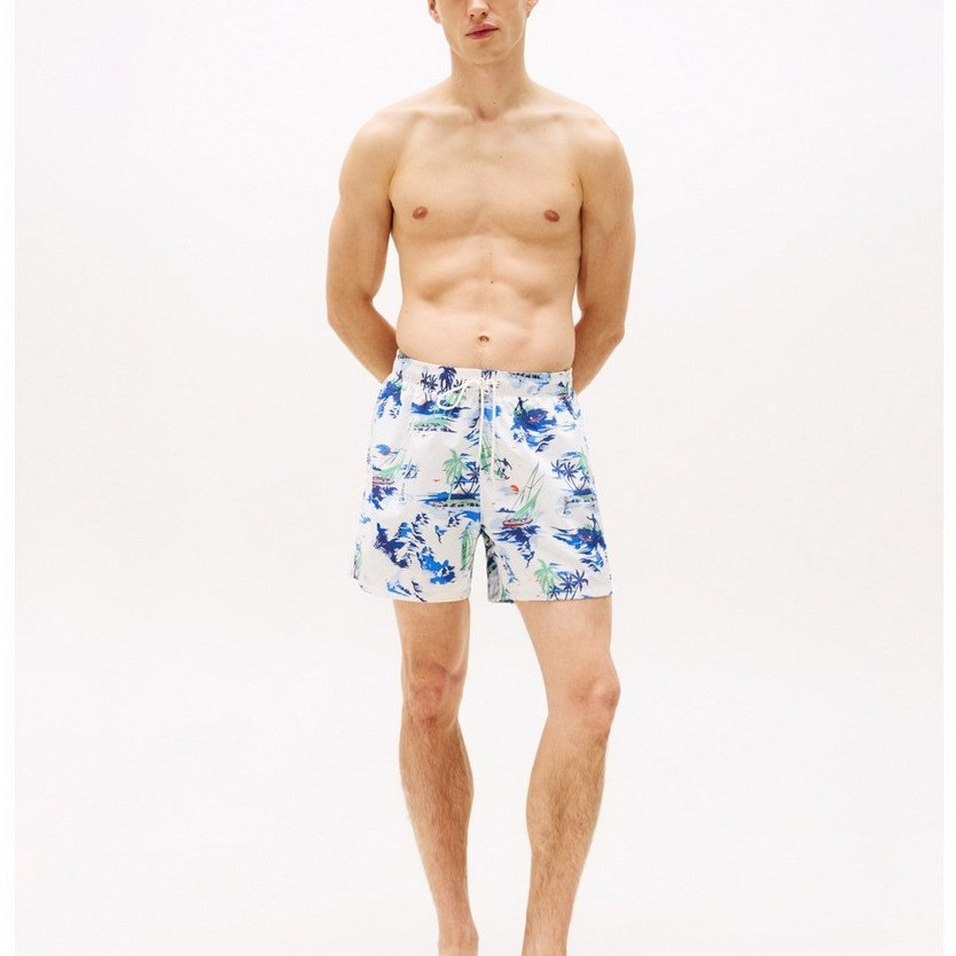 Tommy Hilfiger Beachwear Pantaloncino Mare Medio Uomo - UM0UM03491-0K7