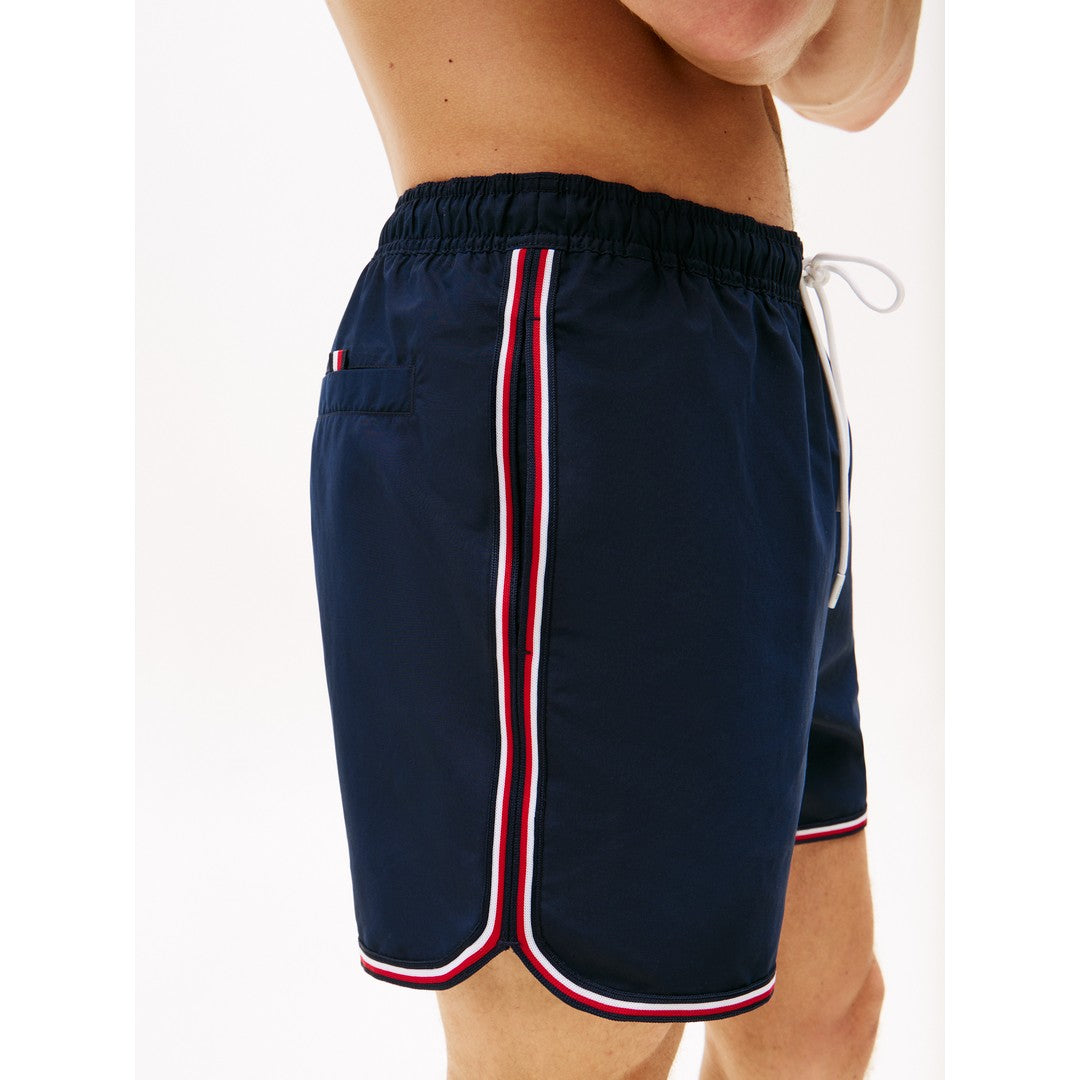Tommy Hilfiger Beachwear Pantaloncino Mare Medio Uomo - UM0UM03497-DW5