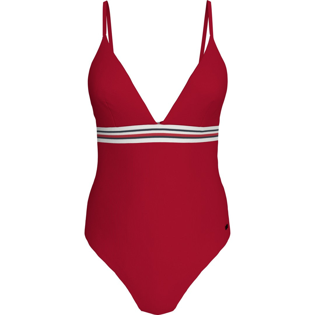 Tommy Hilfiger Beachwear Costume Intero Triangolo Donna - UW0UW05847-XLG