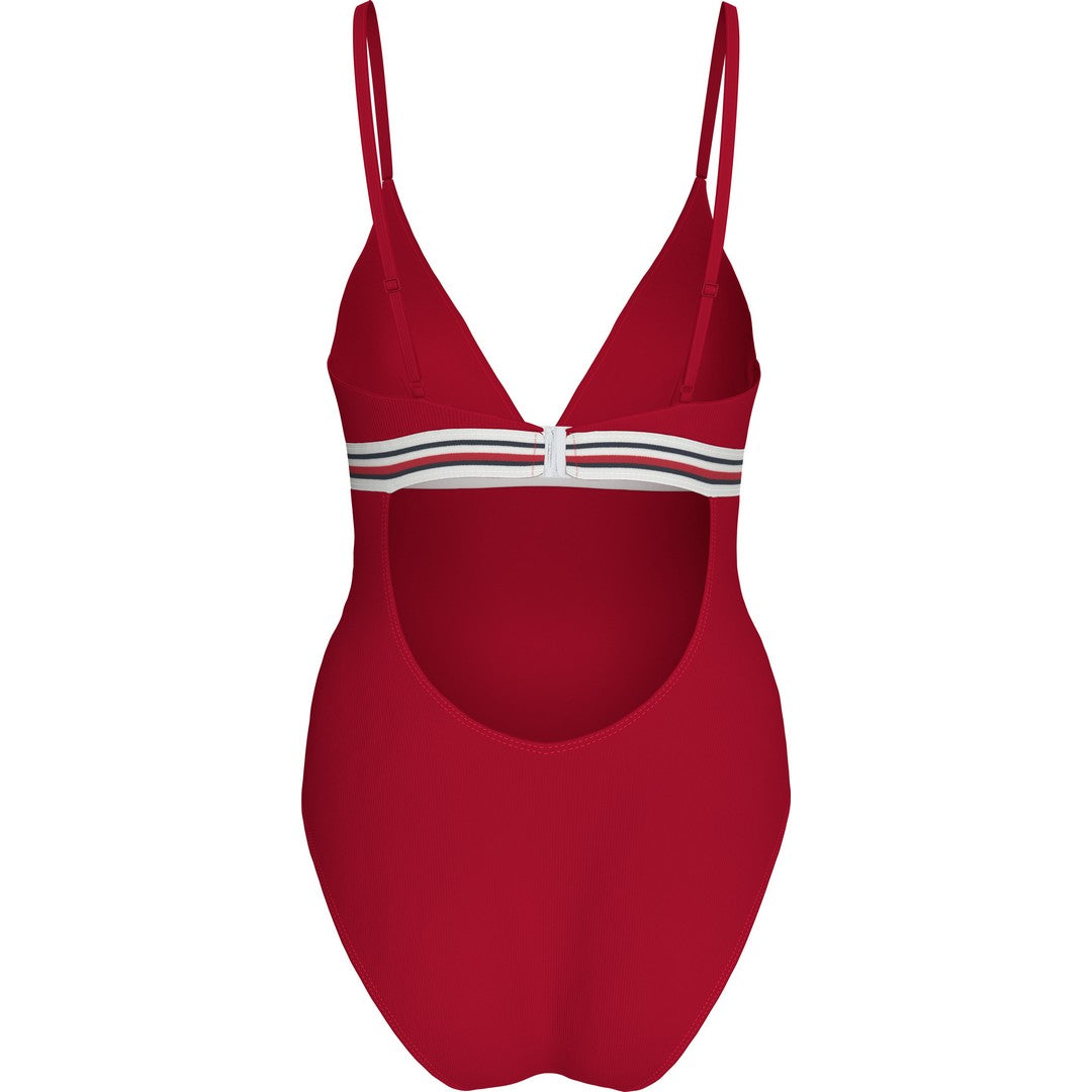 Tommy Hilfiger Beachwear Costume Intero Triangolo Donna - UW0UW05847-XLG