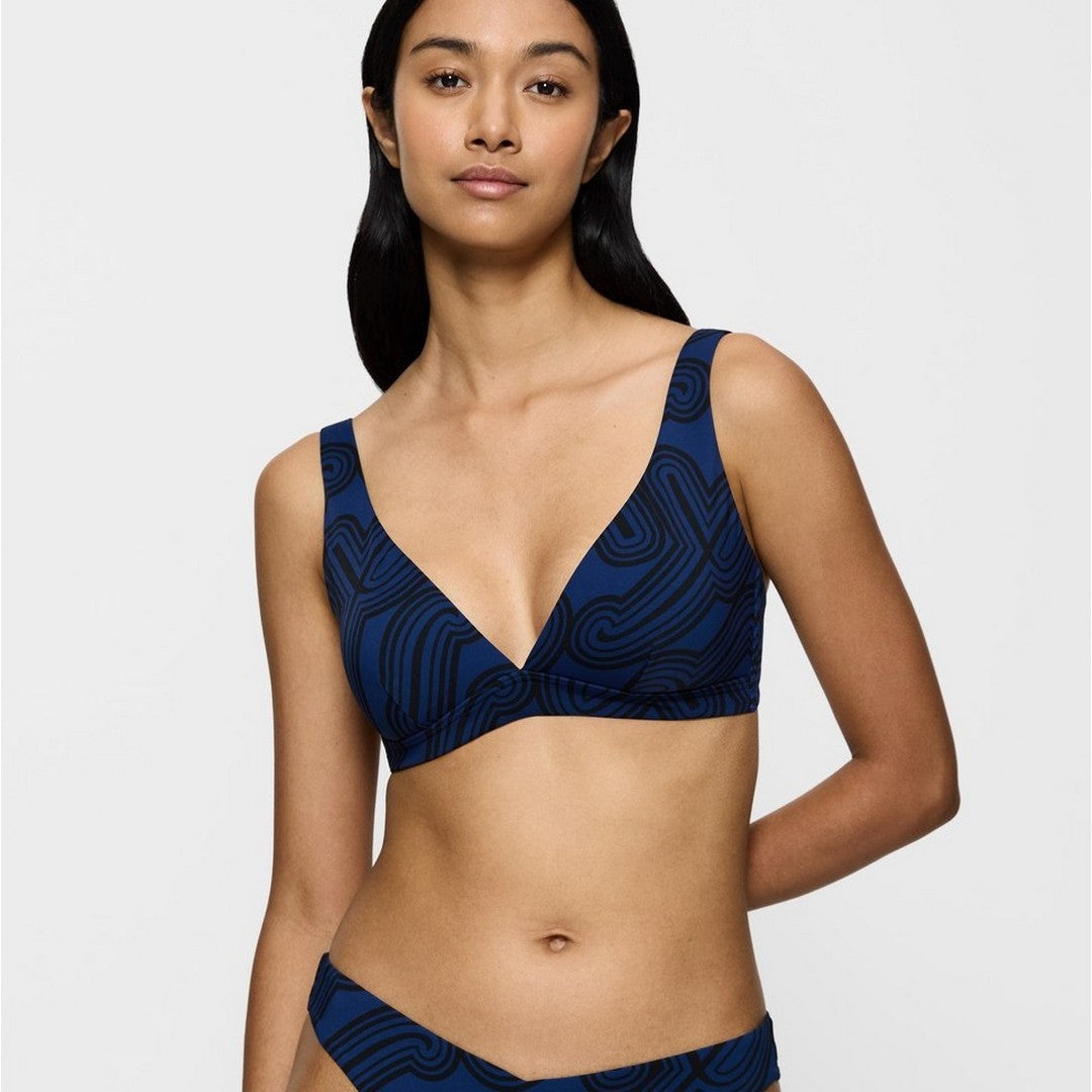 Triumph Beachwear Top Bikini Triangolo Con Coppe Senza Ferretto - 100% Viscose