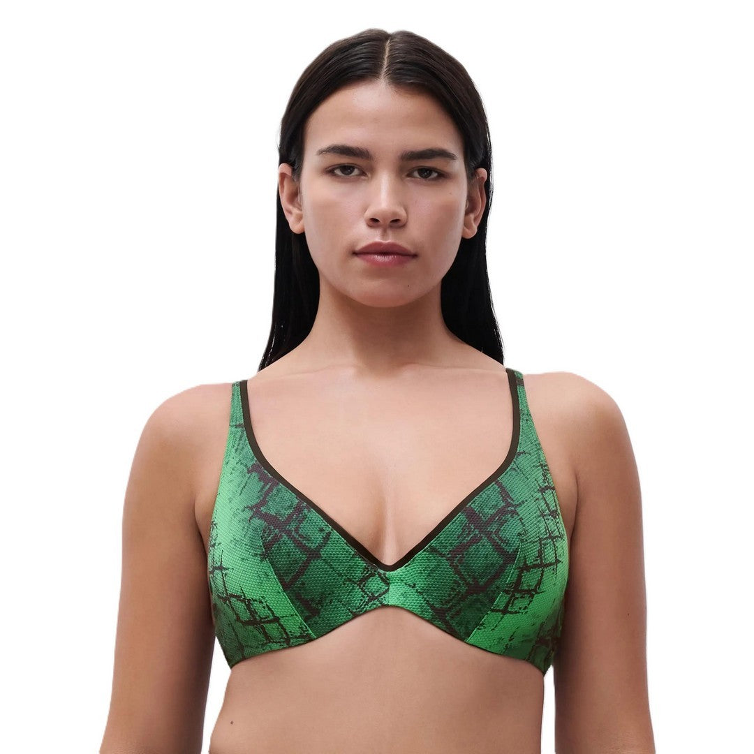 Chantelle Beachwear Top Bikini Ferretto donna Scollatura Profonda Totem-C17R