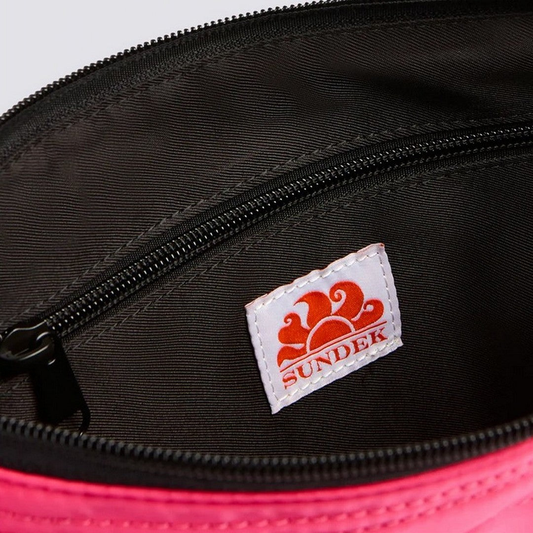 Sundek Ludvig Handbag With Side Lace, Rainbow Details - AM377ABPS200-A7001