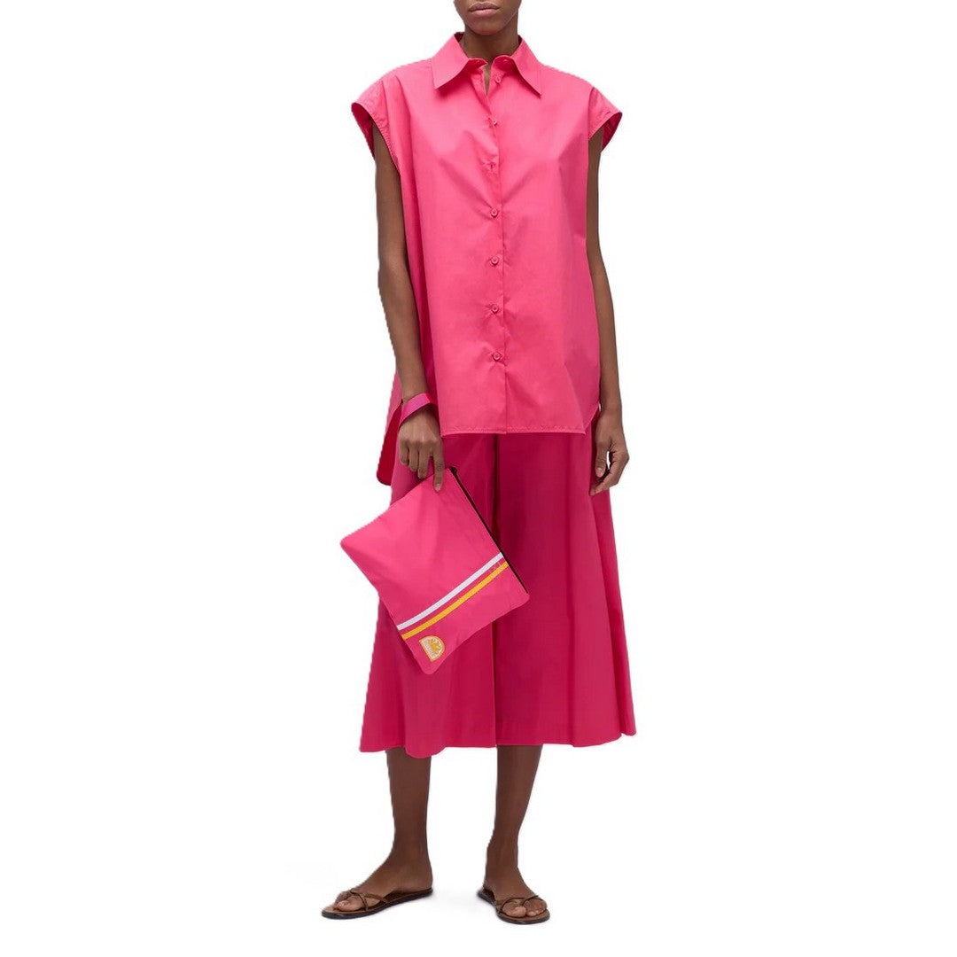 Sundek Ludvig Handbag With Side Lace, Rainbow Details - AM377ABPS200-A7001