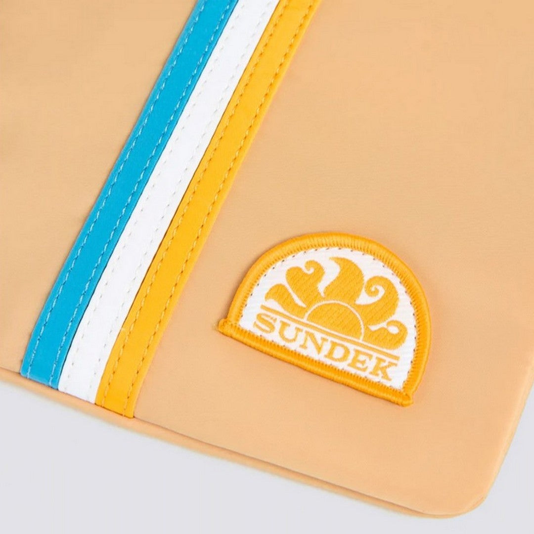 Sundek Ludvig Handbag With Side Lace, Rainbow Details - AM377ABPS200-A7201
