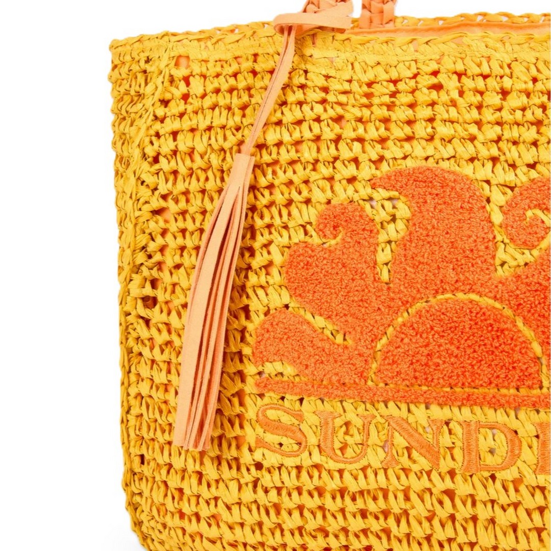 Sundek Wina Big Straw Bag - AW029ABPA100-A7100