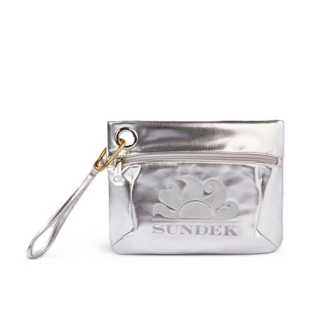 Sundek Clutch Bag Laminata Silver - AW416ABPU7LA-186LA