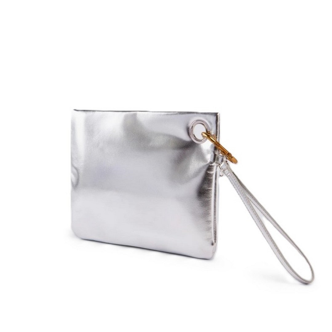 Sundek Clutch Bag Laminata Silver - AW416ABPU7LA-186LA
