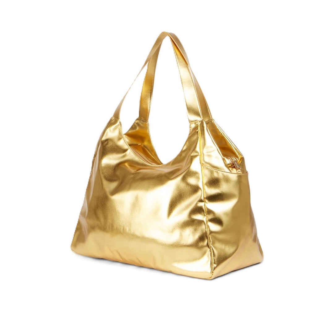 Sundek Chel Bag Borsa Shopper Laminata Con Logo Gold - AW417ABPU7LA-A75LA