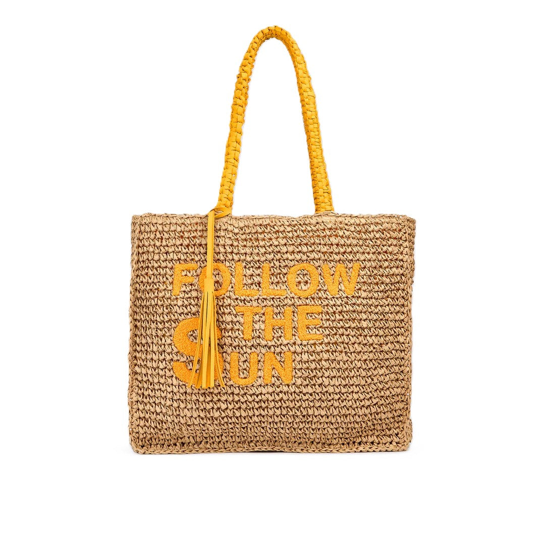 Sundek The Sun Straw Bag - AW907ABPA100-A7100
