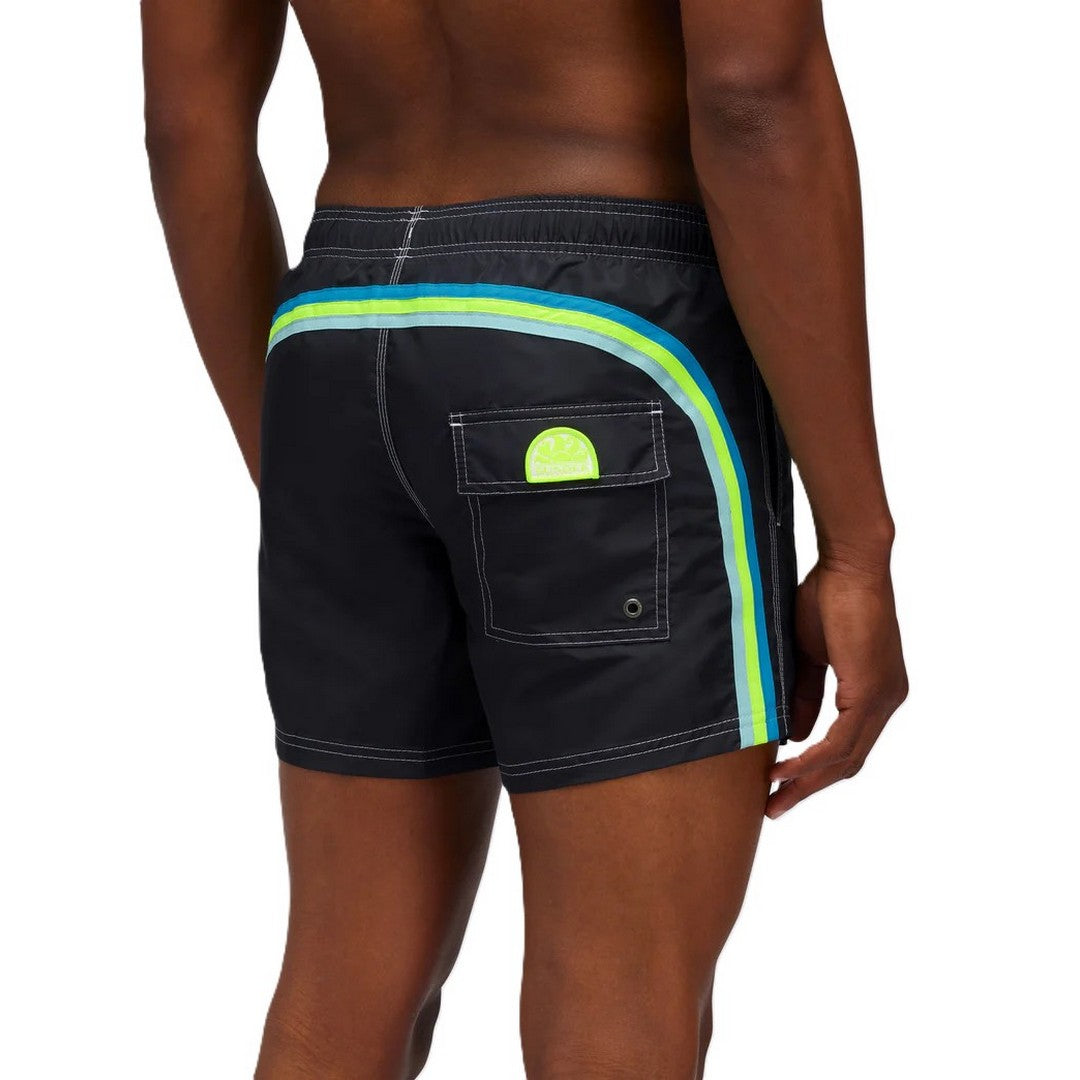 Sundek Costume Da Bagno Corto Vita Elasticata Iconic Taffeta - M504BDTA100-00435