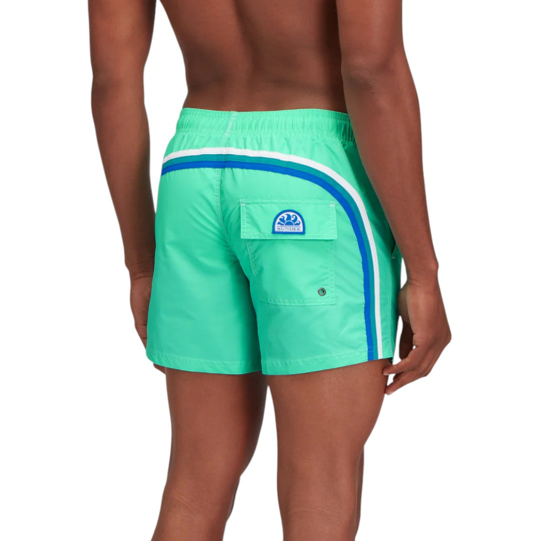 Sundek Costume Da Bagno Corto Vita Elasticata Iconic Taffeta - M504BDTA100-42006