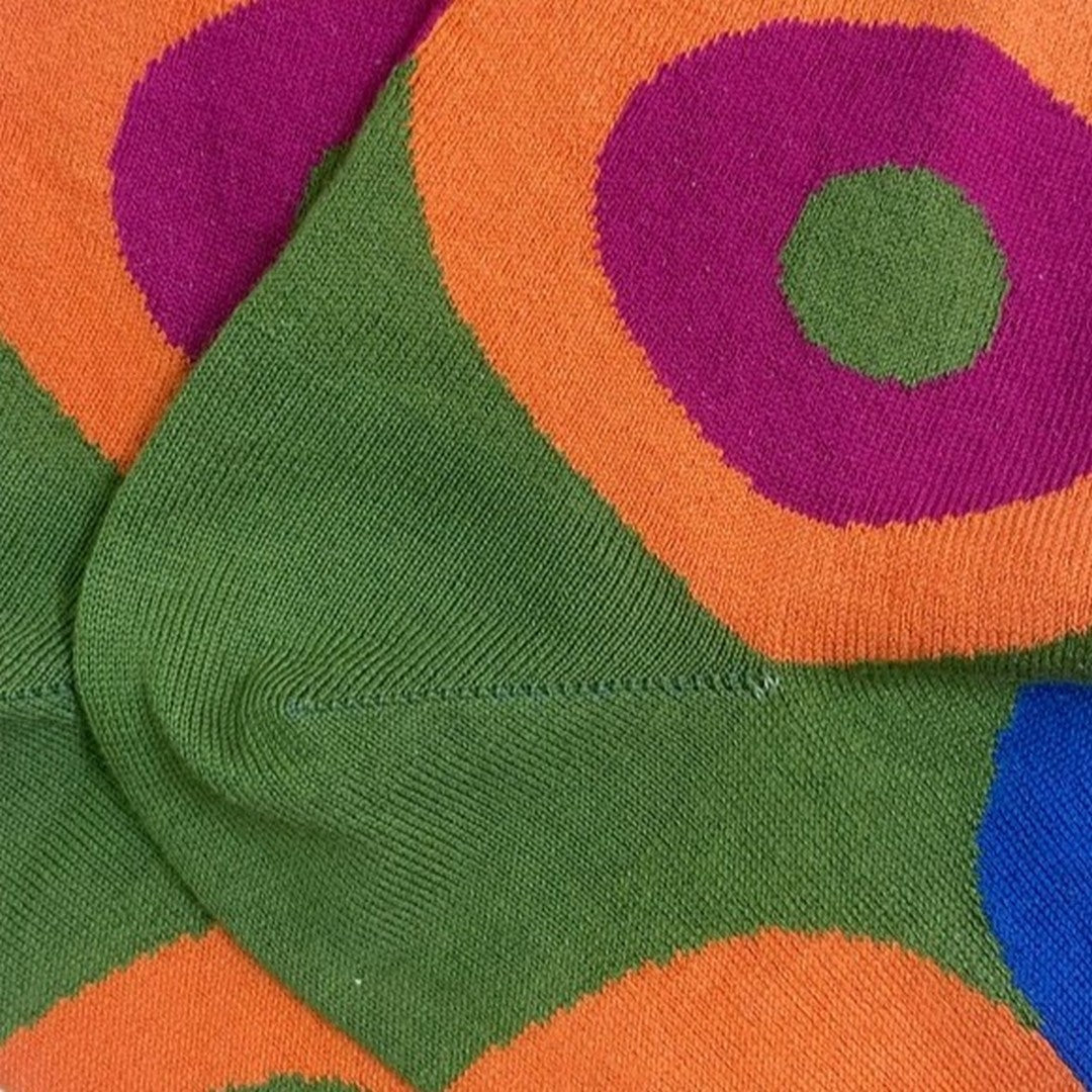 Gallo Calza Lunga Cotone Leggerissimo Fantasia cerchi Uomo - AP515932 30583